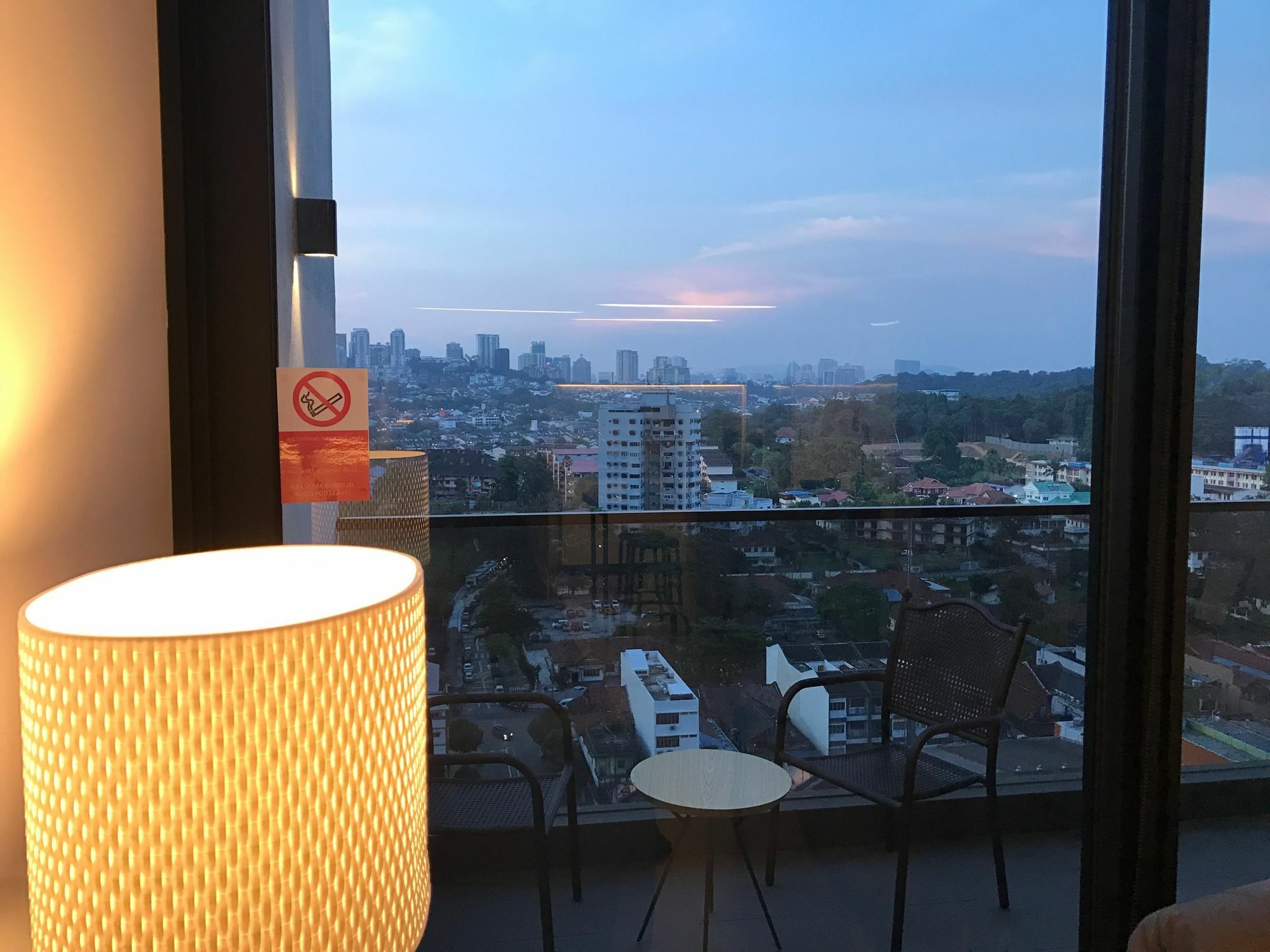 Hotel Alila Bangsar Kuala Lumpur Zewnętrze zdjęcie View from a room at the hotel